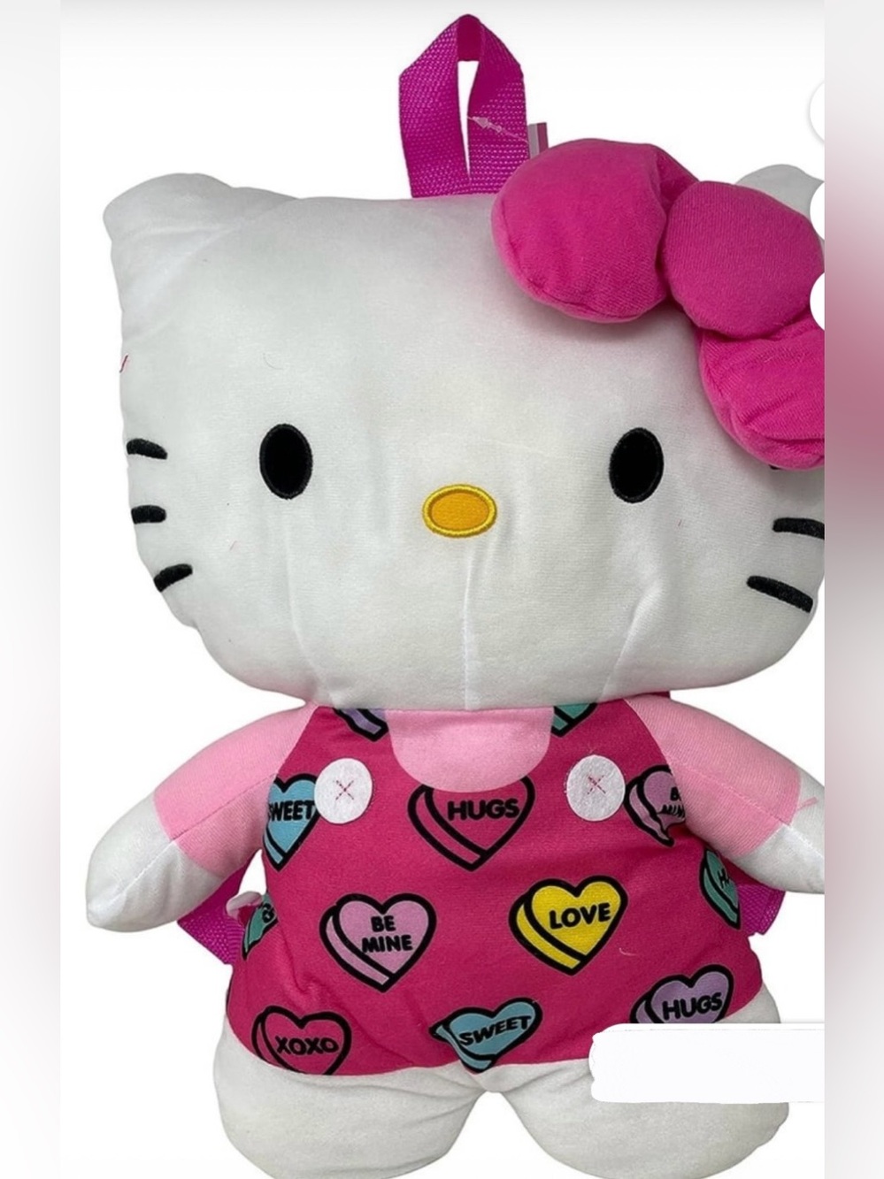 💘valentines 💝 Hello Kitty Plush Backpack 🎀💖💝